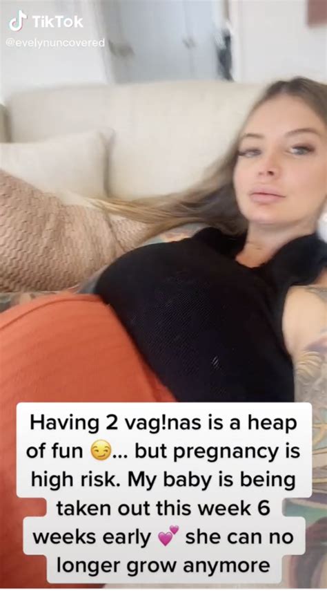 evelyn onlyfans leaked|OnlyFans model with two vaginas uses one for work。